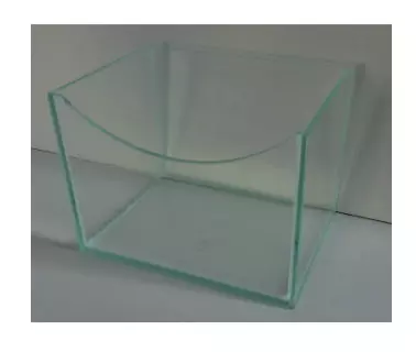 Sandbad für Nager aus Glas