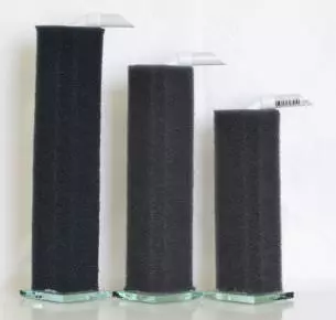 hmf-filter-schwarz HMF, Mobiler HMF Reaktor, JuniorLine für Aquarien bis ca. 100 Liter, 25er Höhe, 2 Luftheber