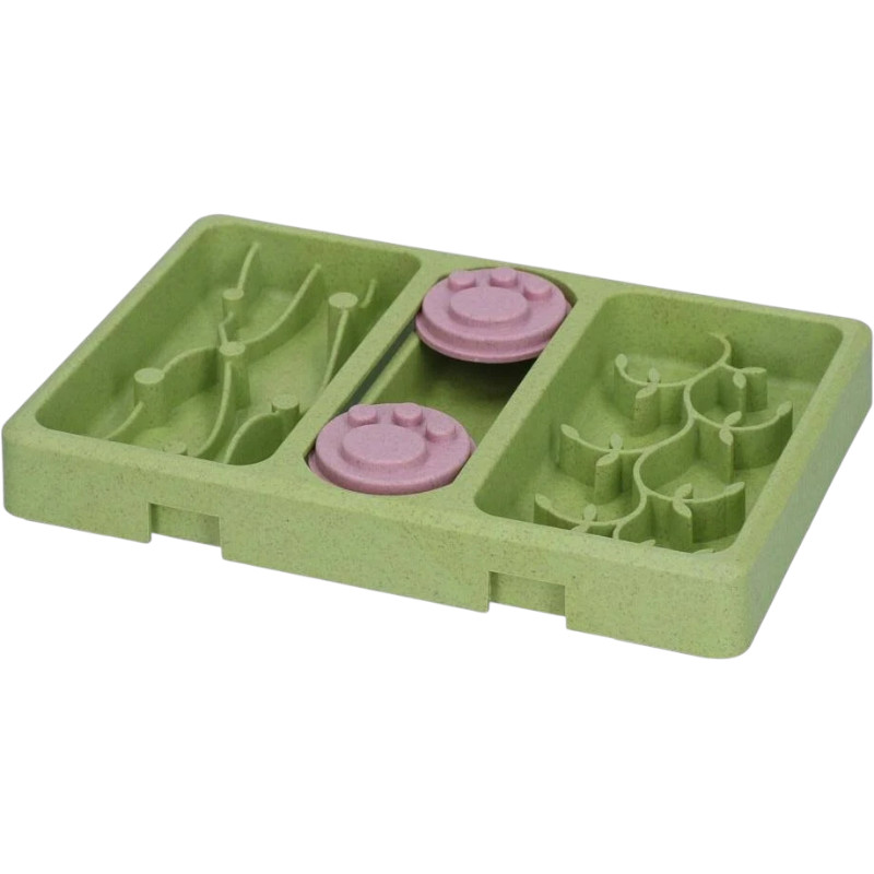 Eat Slow Live Longer Hundespielzeug Mini Puzzle Lush Jungle