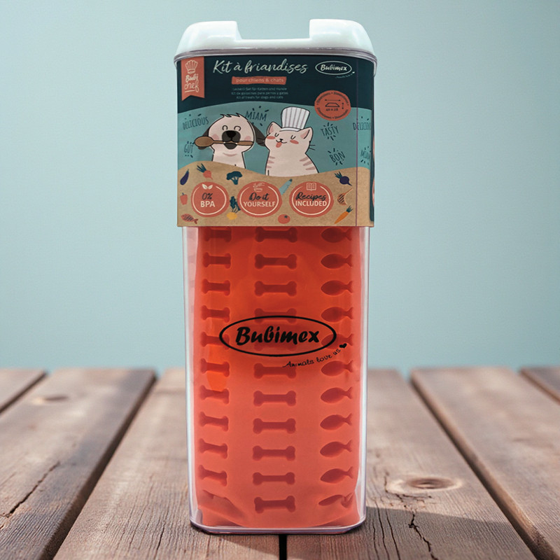 Bubichef Tapis de cuisson Os et poissons Set