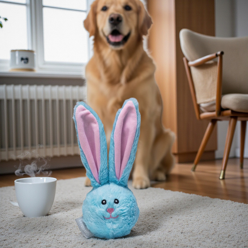 Plush dog toy rabbit Flip