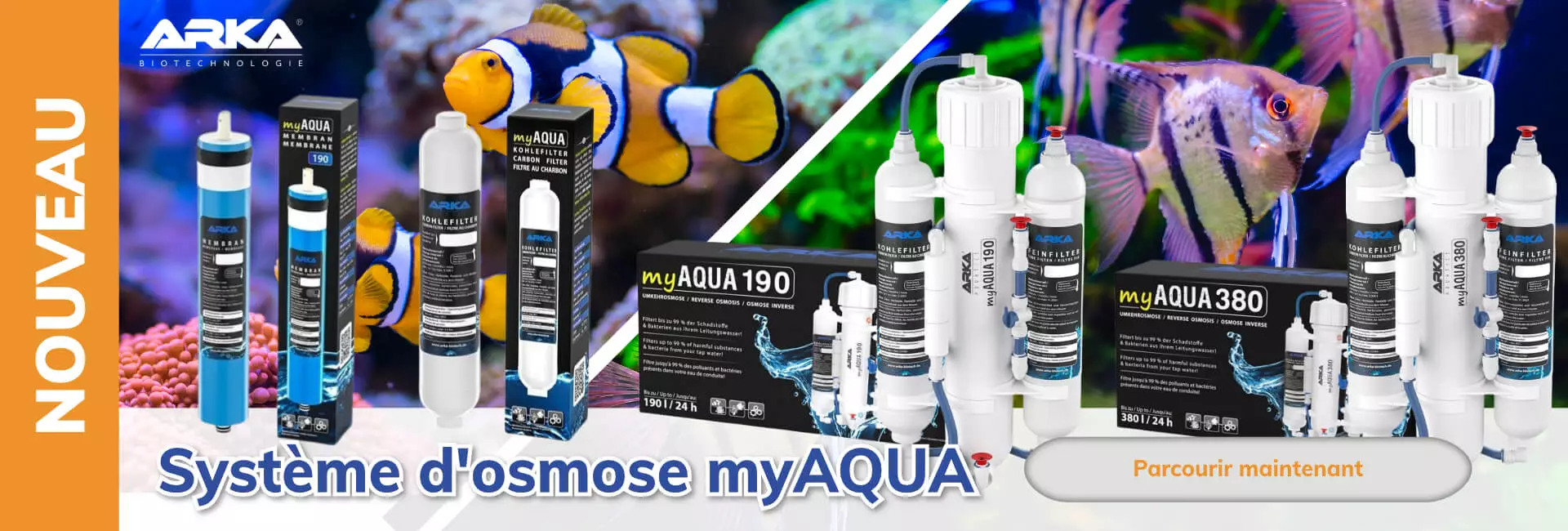 ARKA Système d'osmose myAQUA