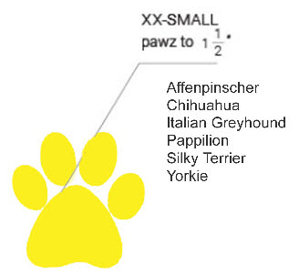 pawz-dog-boots-xxs-yellow