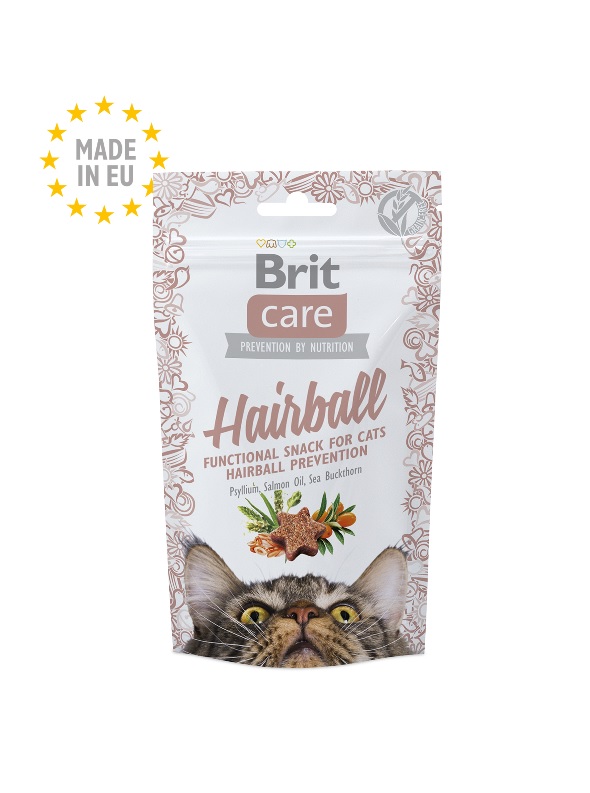 Brit Care - Cat Snack - Hairball - Ente