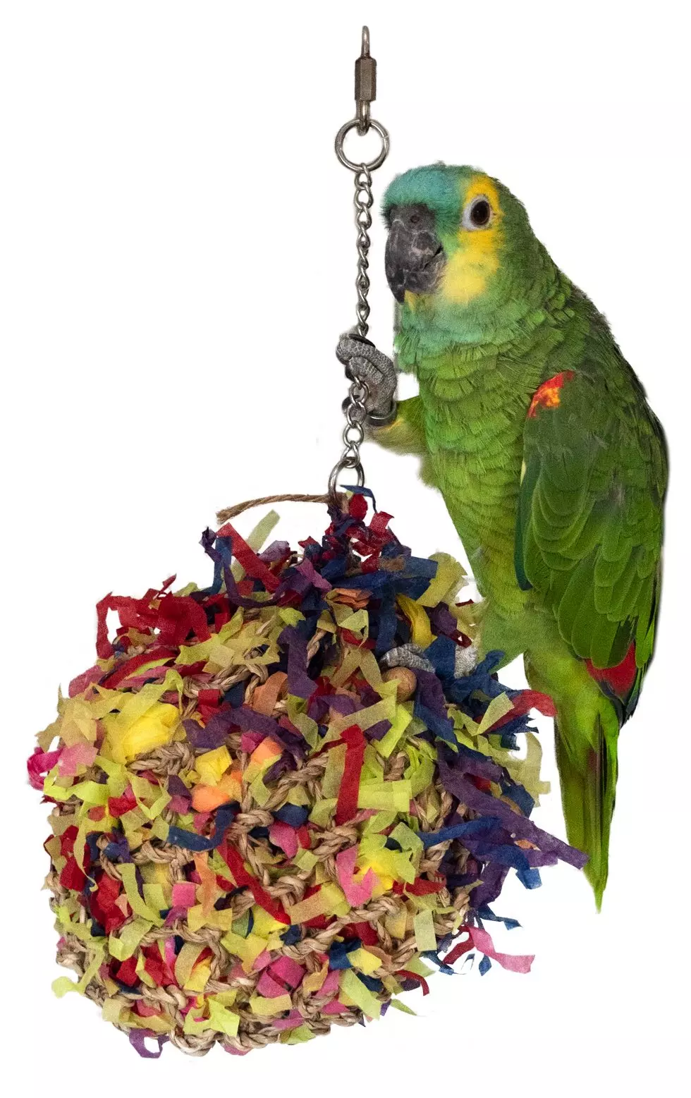 Papierball - Vogelspielzeug Papierball - Vogelspielzeug
