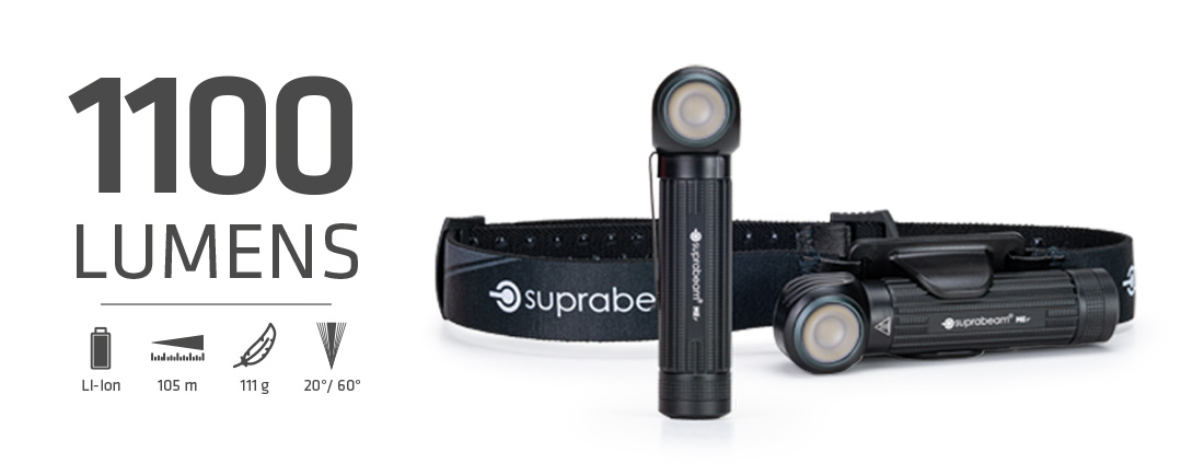 Suprabeam M6r 1100lm - Multilampe Suprabeam M6r 1100lm - Multilampe