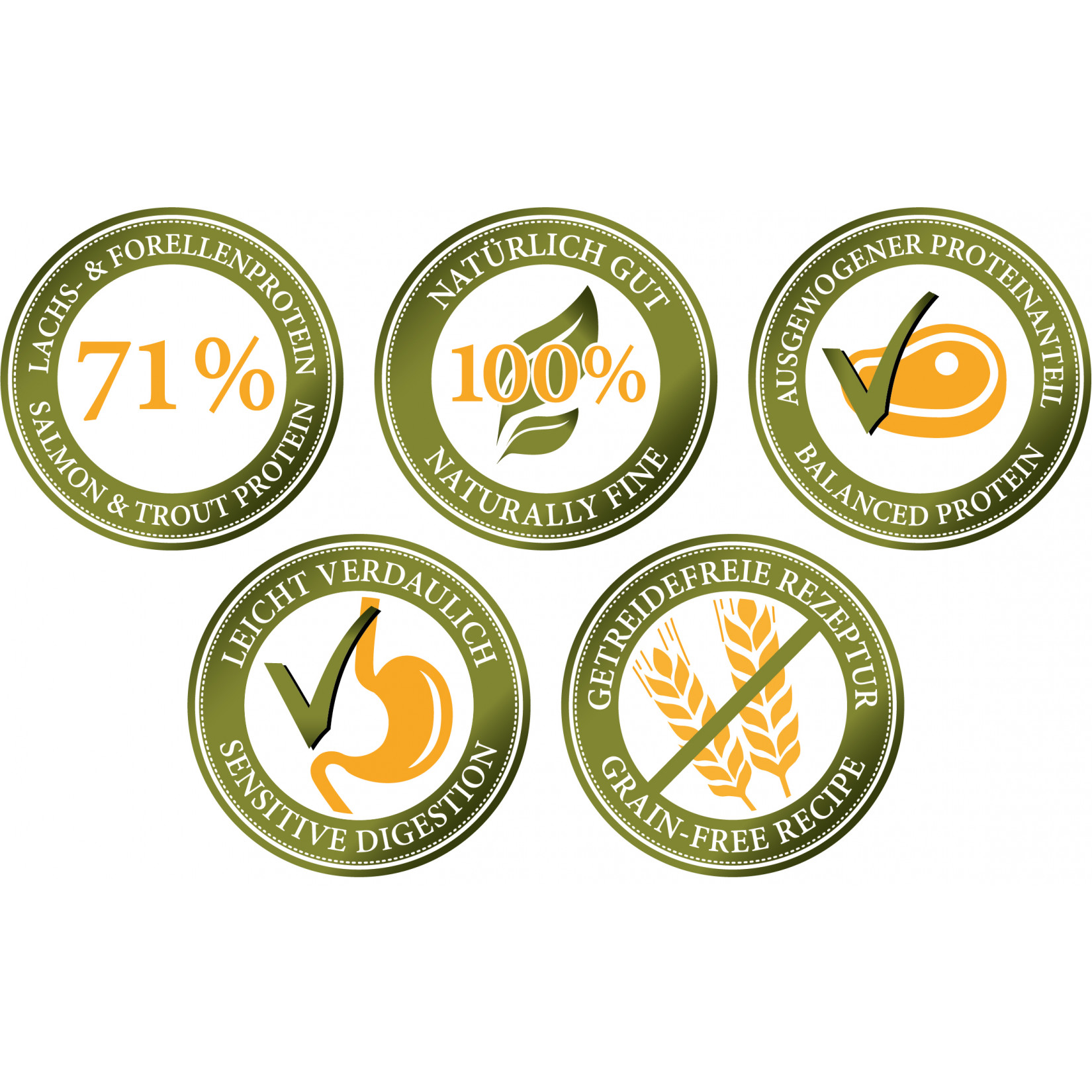 Bellfor Wildbach-Schmaus - with wild salmon &amp; brown trout