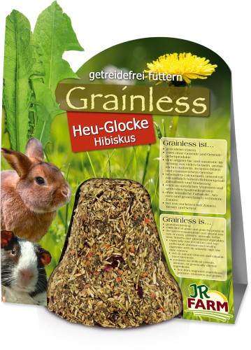 JR Grainless Heu-Glocke Hibiskus 125 g
