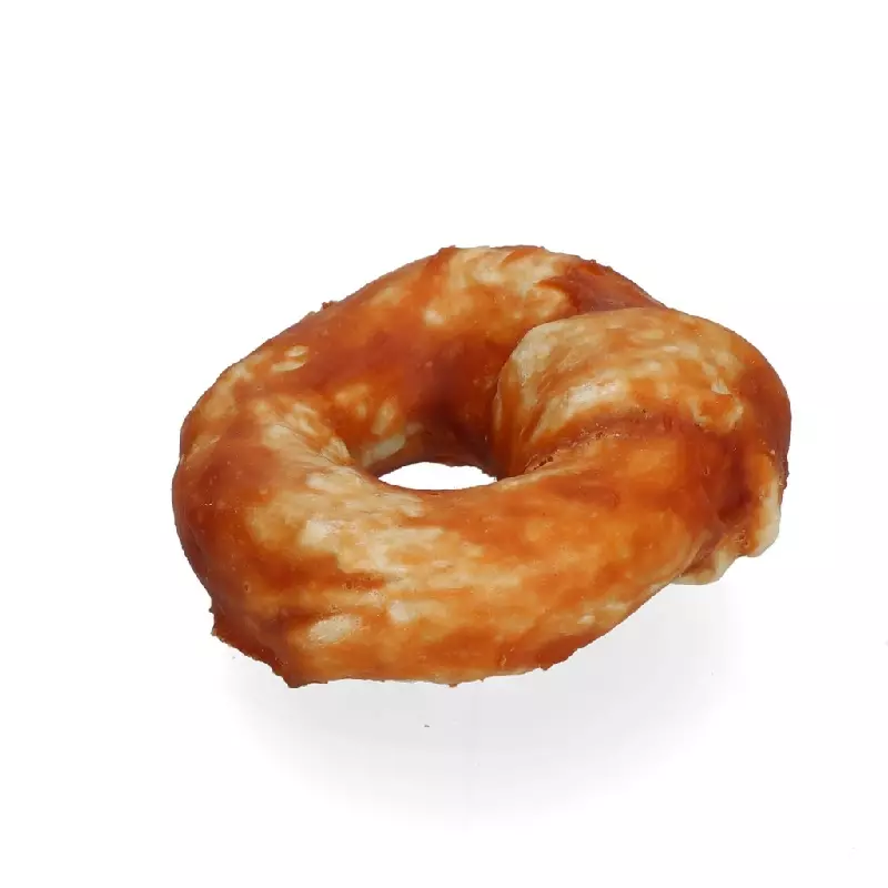 Collagen Kauartikel Donut mit Huhn Collagen Kauartikel Donut mit Huhn