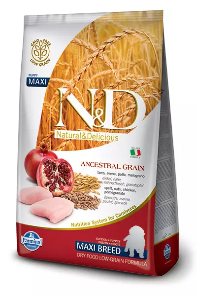 Farmina Canine Low Grain Puppy Maxi - Huhn mit Granatapfel