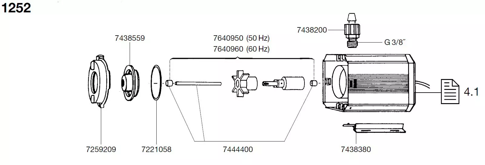 EHEIM Filterboden 2252 / 3451