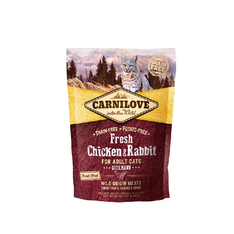 Carnilove Fresh Chicken und Kaninchen Katze
