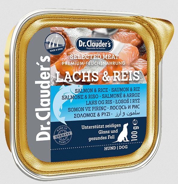 Dr. Clauders Selected Meat - Lachs&Reis 