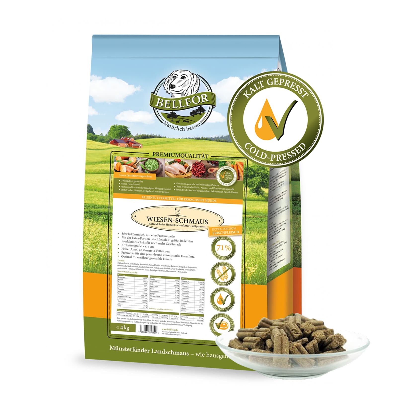 Bellfor Wiesen-Schmaus - with chicken