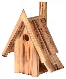 Nestkasten Hexenhaus offen