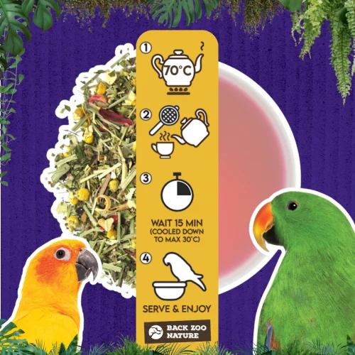 Thé des oiseaux - Feuilles de thé & fleurs