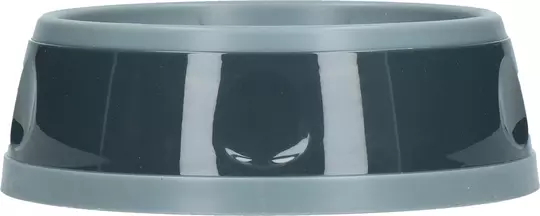Ciotola per cani e gatti Eat Slow Amaze Flower, grigia e rotonda.