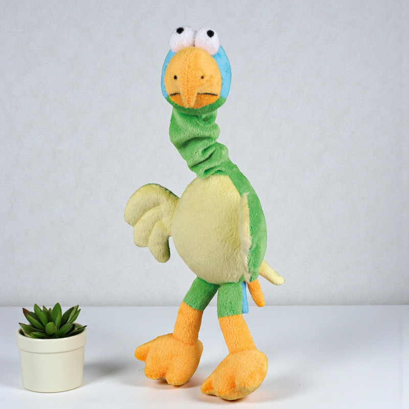 Plush bird that chirps 