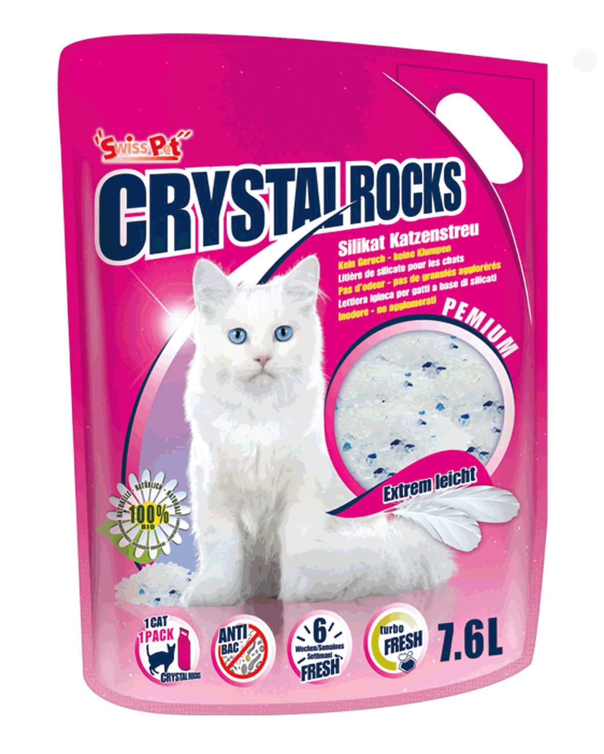 Crystal Rocks Katzenstreu