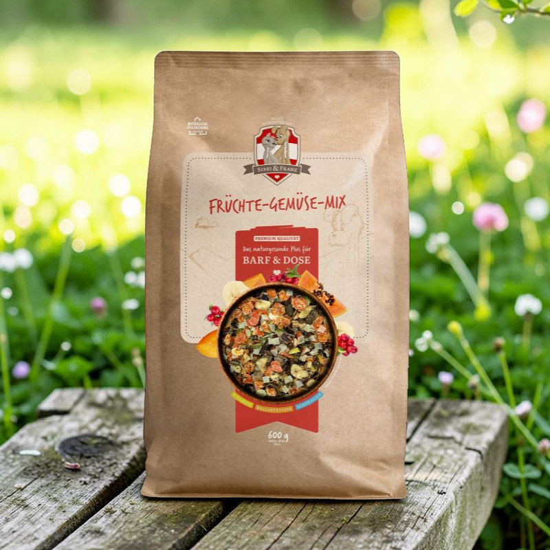 Sissi & Franz für Barf & Dose - Früchte-Gemüse-Mix - 600g