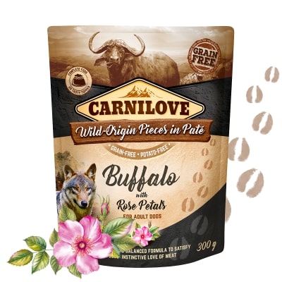 Carnilove Buffalo with Rose Petals