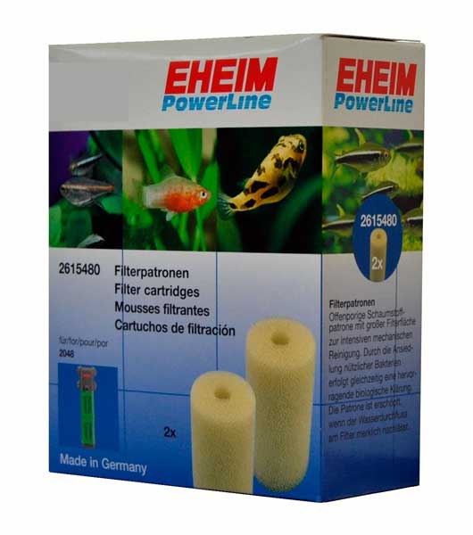EHEIM Filter cartridge 2252 to powerline and 2001 (2 pcs.)