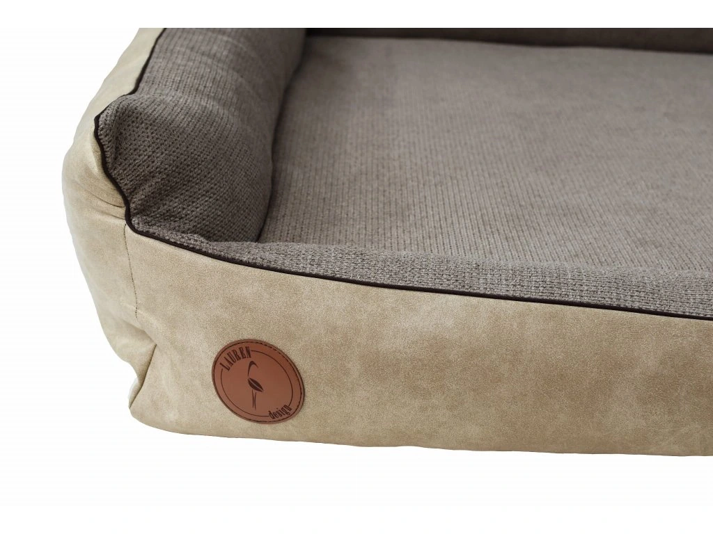ROCKY orthopaedic dog bed - sand