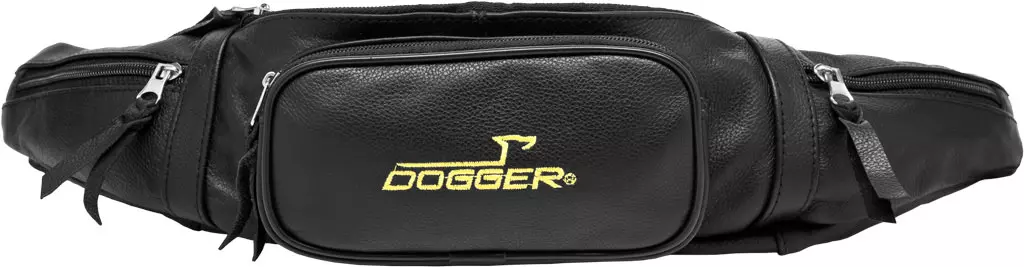 Hüftgurttasche Leder Black
