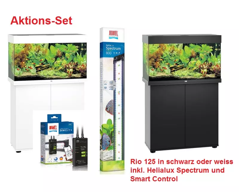 Juwel Aquarium Rio 125 Kombination - Aktionsset