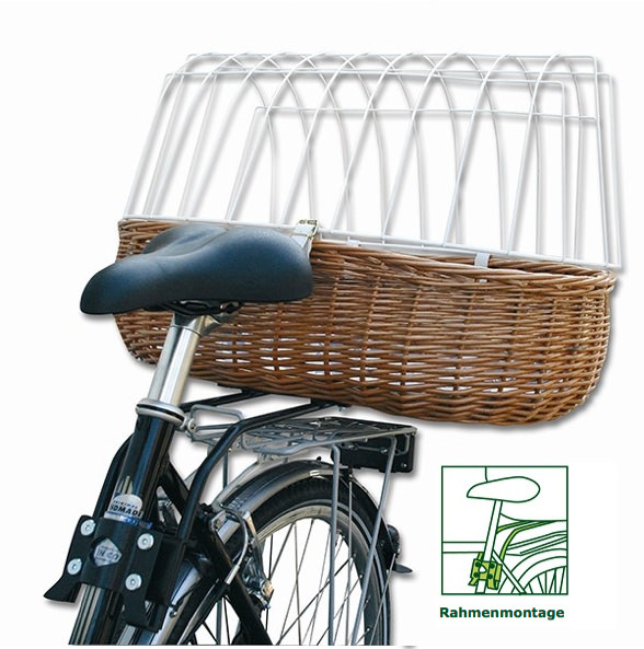 Bicycle basket Maxi for rear frame mounting