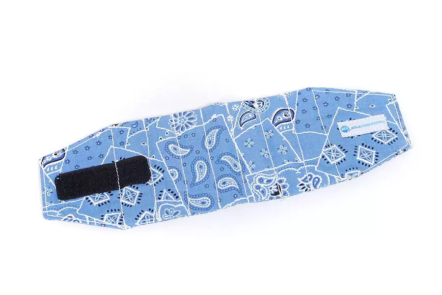 Aqua Coolkeeper Wristband Blue Western