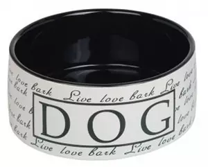 Nobby Keramiknapf Live Love Bark 