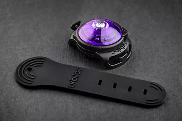 orbiloc-violett Sicherheitslicht Orbiloc Dog Dual