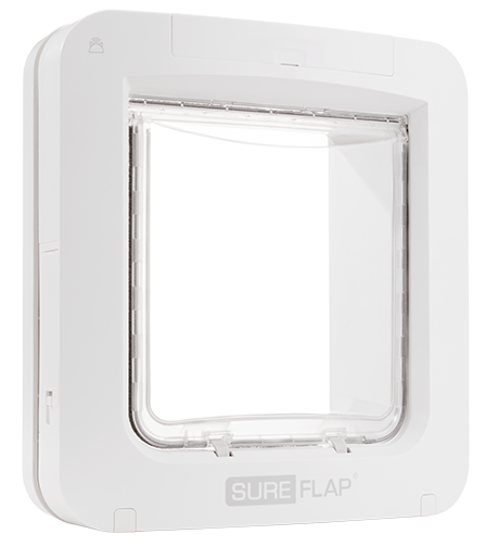 Chatière Sure Flap Microchip Connect blanche XL