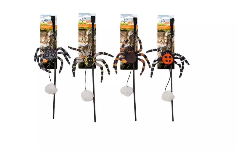 Gioco canna da pesca ragno