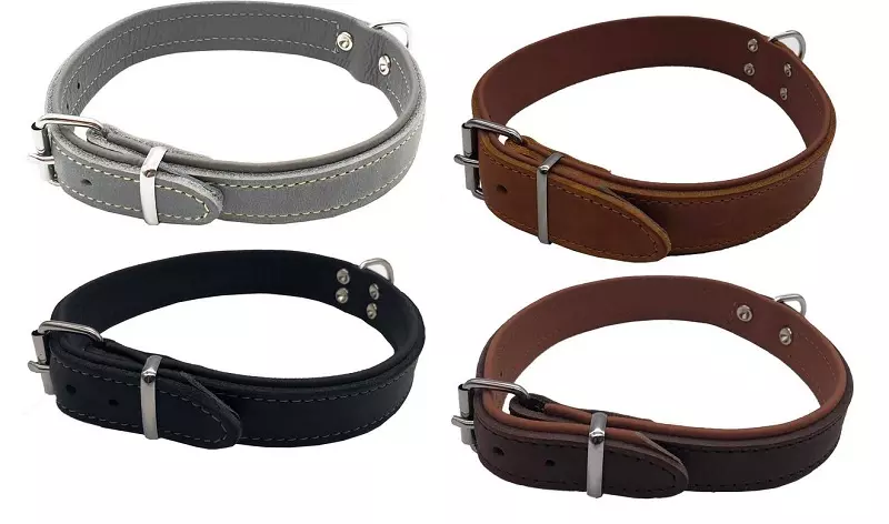 Weichleder Halsband 