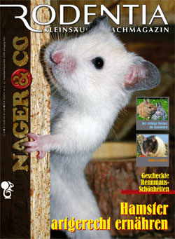 Rodentia Nager&Co Nr. 52, Hamster artgerecht ernähren