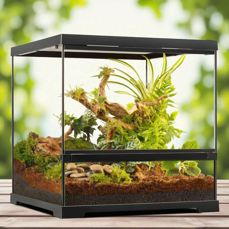 Exo Terra Pro Terrarium Small Wide 45 X 45 X 45 cm