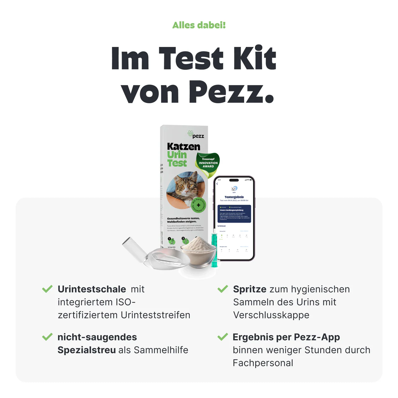 Urintest Kit für Katzen