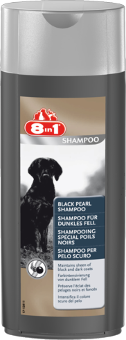 8in1 Shampoo für dunkles Fell