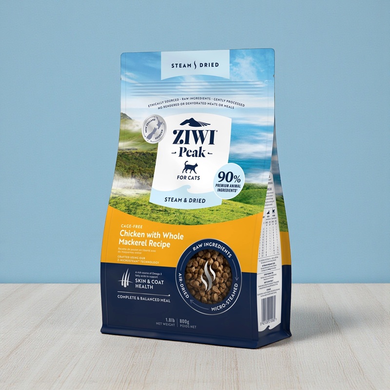 ZIWI - Trockenfutter - Steam & Dried - Huhn & Makrele
