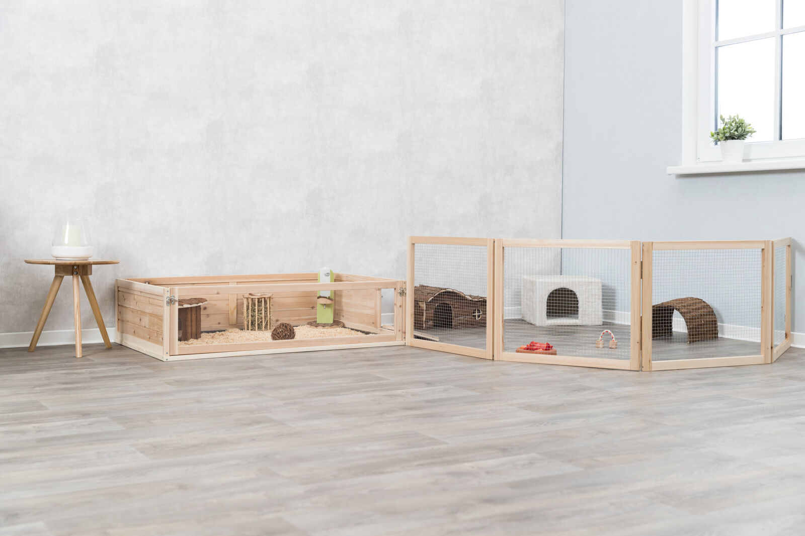 Trixie indoor wooden enclosure for guinea pigs
