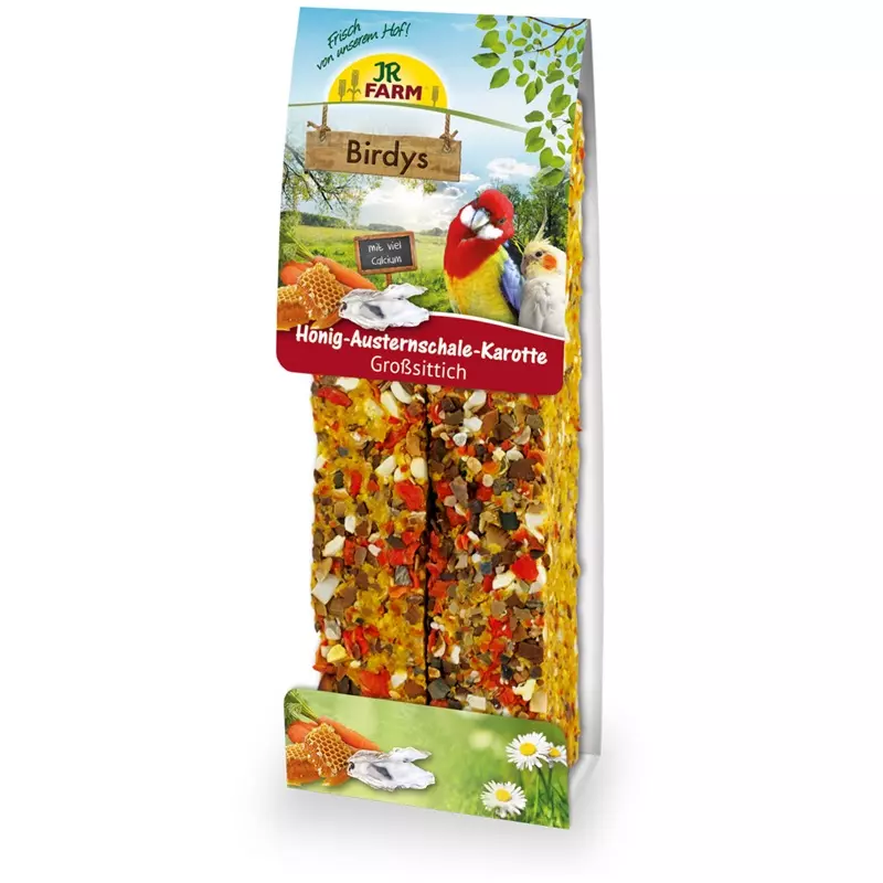 Birdys Grosssittich - Honig-Austernschale-Karotte