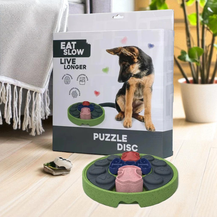 Eat Slow Live Longer Futterpuzzle Disc