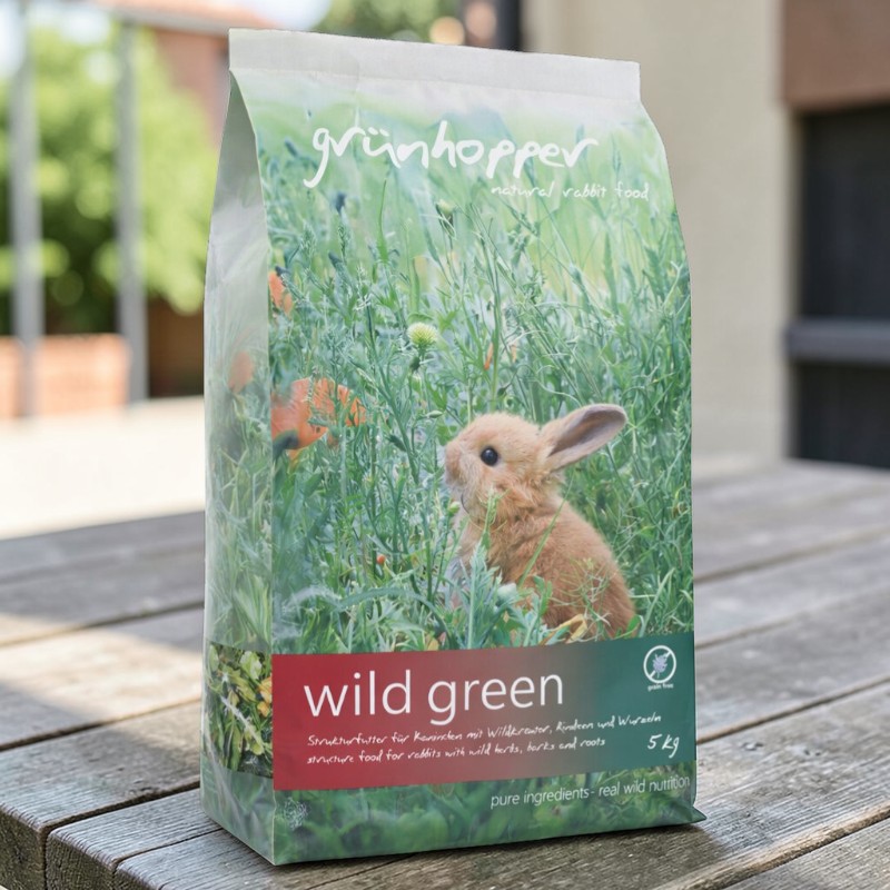 Grünhopper Adult - wild green - no crab