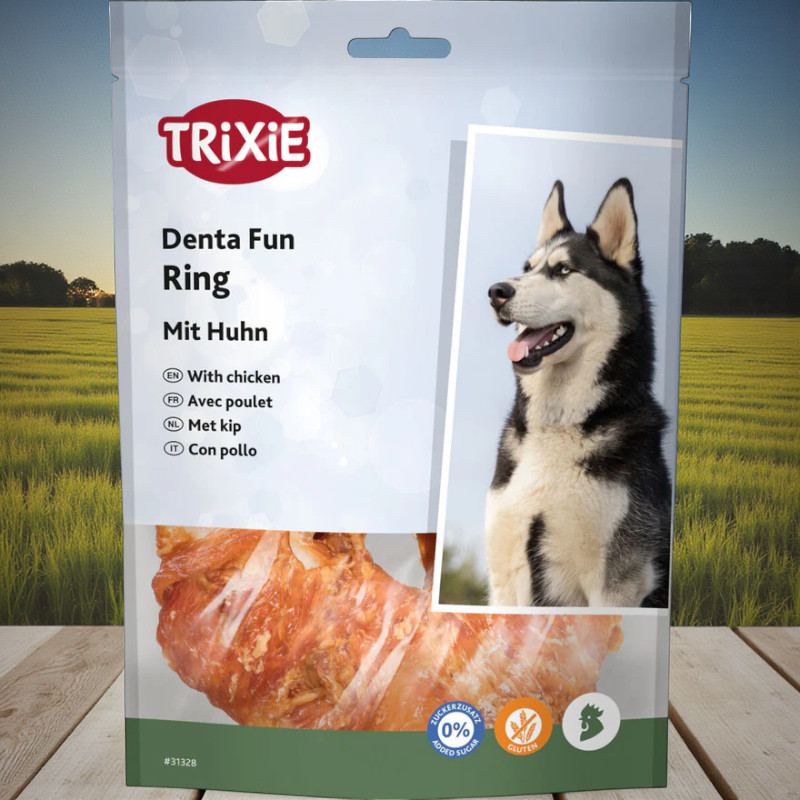 Denta Fun chewing ring chicken