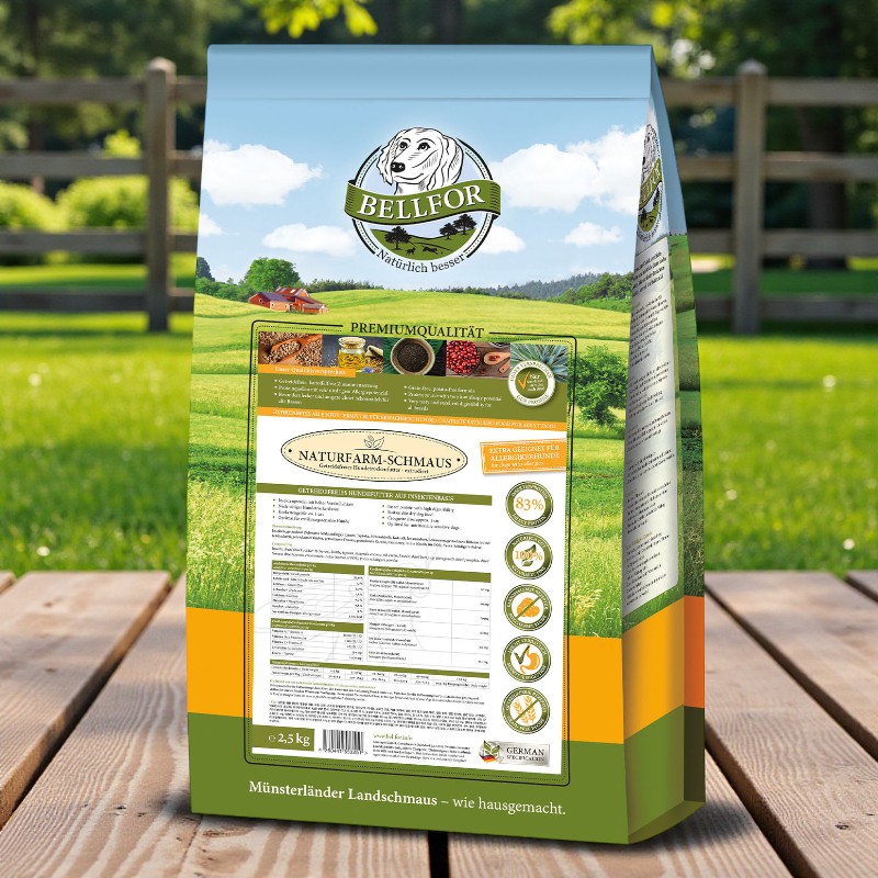 Bellfor natural farm feast with insects