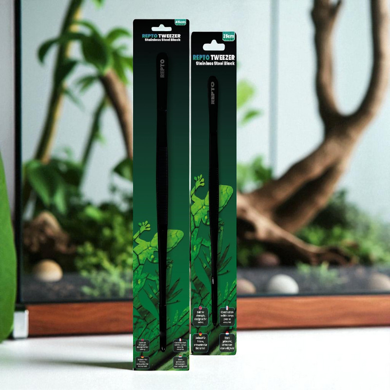 Repto Pincette Acier inoxydable Noir 