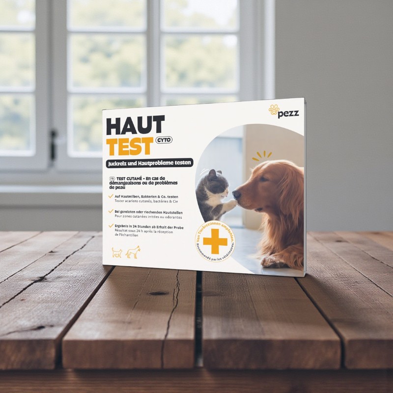 Haut und Juckreiztest für Hunde und Katzen