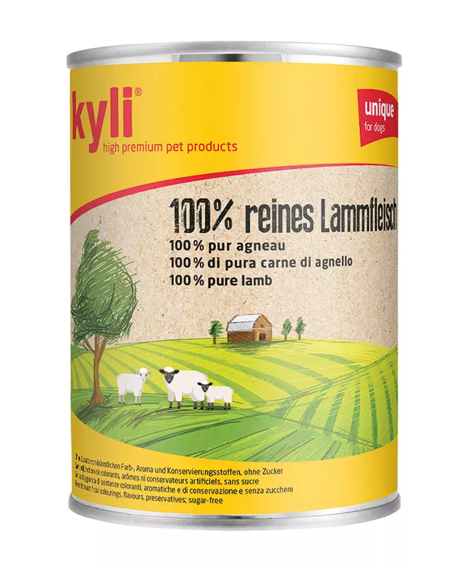 kyli-dose-lamm-hund Kyli Pure viande en conserve - multipack